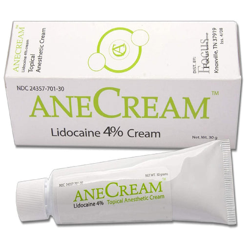 AneCream AneCream 4% Tube 30 GM Health Care White Smoke