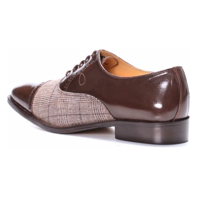 Nobel Leather Derby Style Dress Shoes