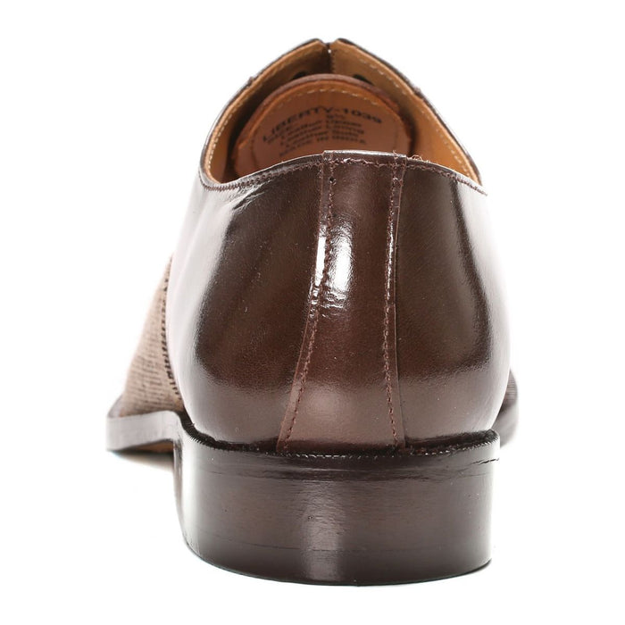 Nobel Leather Derby Style Dress Shoes