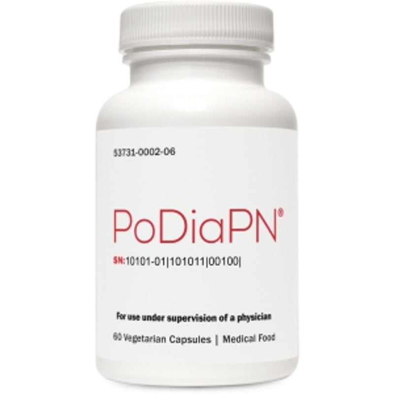 PodiaPN PodiaPN Medical Food for Neuropathy Support - 60 Capsules Medicine & Drugs Lavender