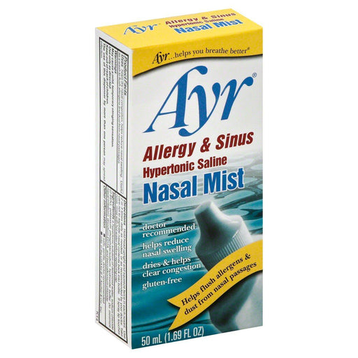 Ayr Ayr Allergy & Sinus Hypertonic Saline Nasal Mist - 1.69 Fl Oz Health & Beauty