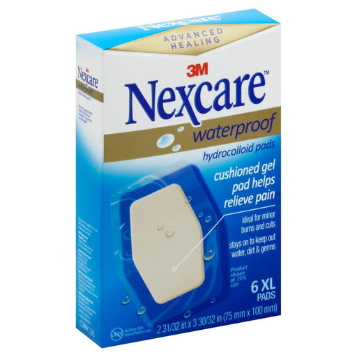 Nexcare Nexcare Advanced Healing Waterproof Hydrocolloid Pads First Aid