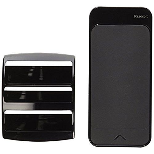 0 RazorPit Black Teneo Razor Blade Sharpener And Cleaner - Up To 150 Shaves, Better Sharpening Process - Serves As Razor Blade Stand And Storage Hair Removal