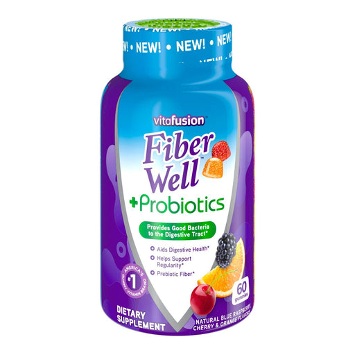 Vitafusion Vitafusion Fiber Well + Probiotics Gummies For Adults Vitamins & Supplements