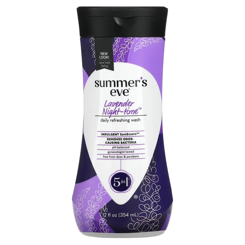 Summer's Eve Summer's Eve Lavender Night Time Cleansing Wash For Sensitive Skin ( Discontinued ) Health & Beauty White Smoke