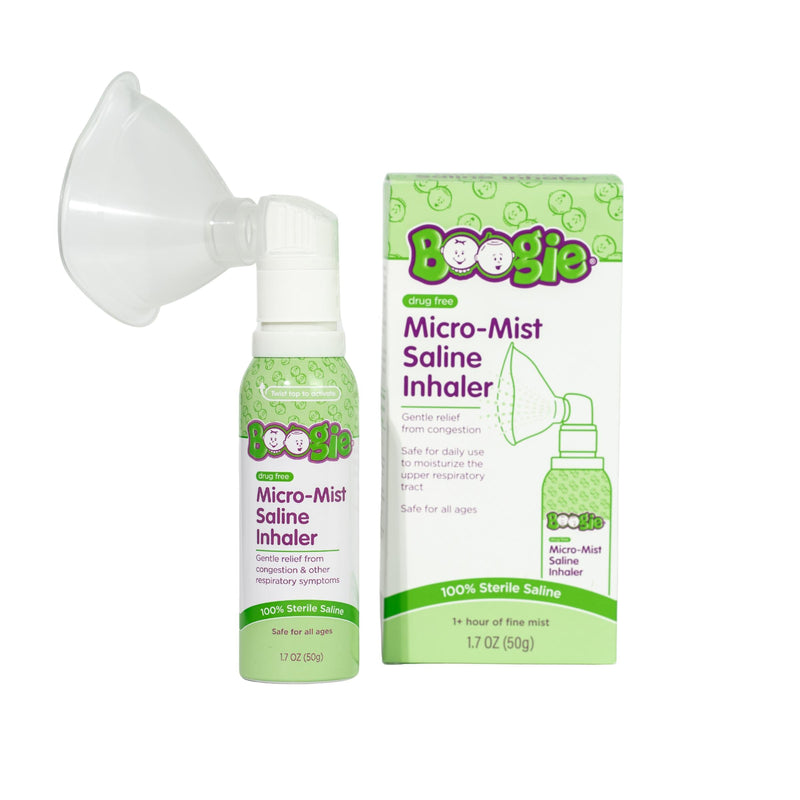 Boogie Boogie The Brand Micro-Mist Saline Inhaler - 1.7oz Health Care