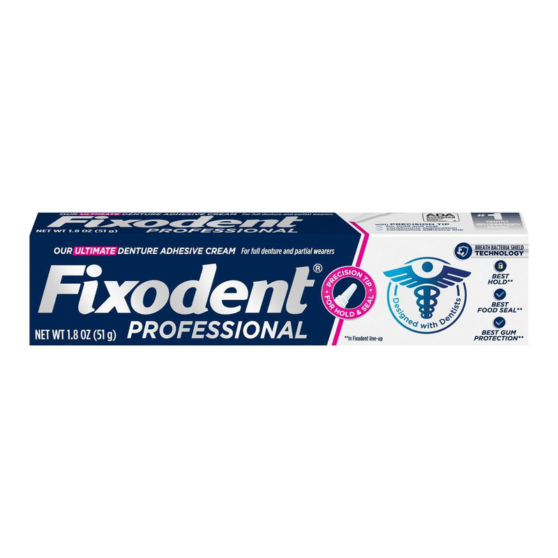Fixodent Fixodent Professional Ultimate Denture Adhesive Cream, 1.8 Oz Denture Adhesives