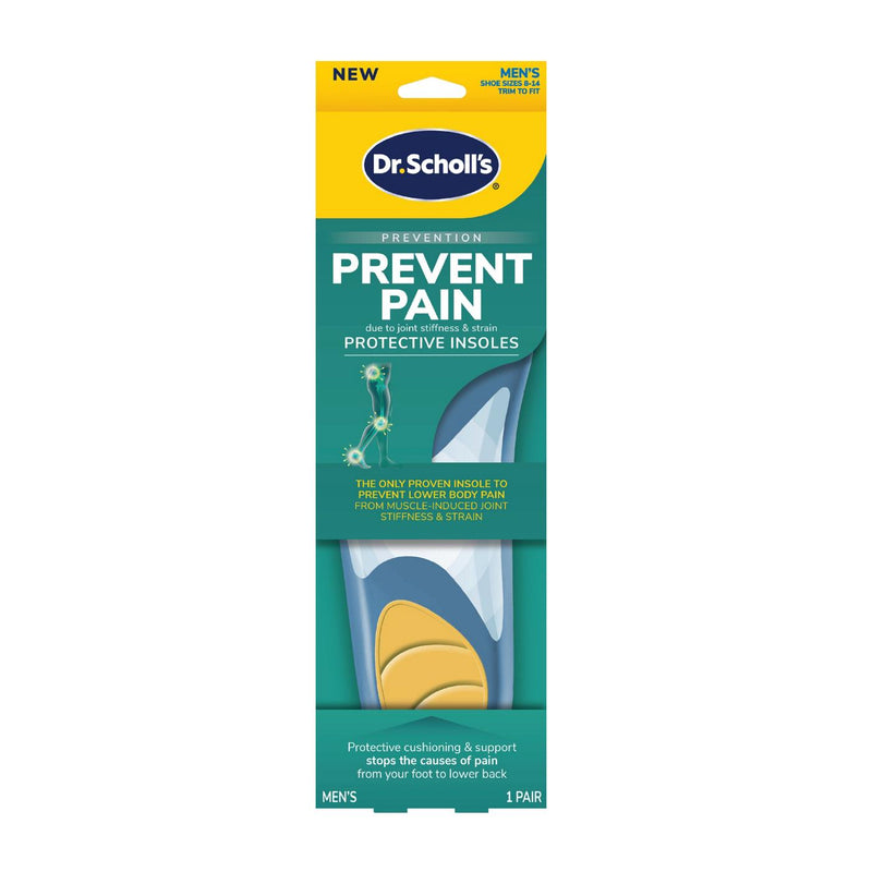 Dr. Scholl's Dr. Scholl's Prevent Pain Protective For Men Insoles, 1 Pair Insoles & Inserts