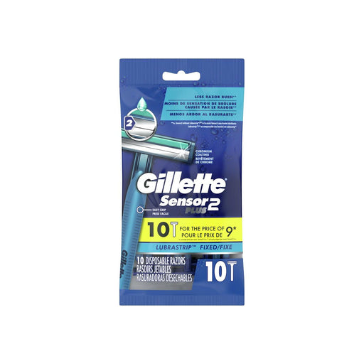 Gillette Gillette Sensor2 Plus Men's Disposable Razors - 10ct Razors & Razor Blades