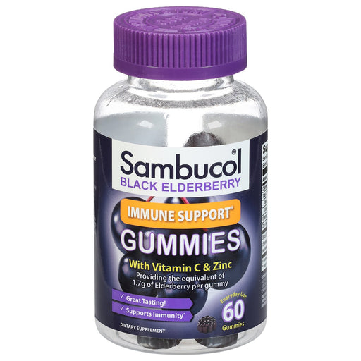 Sambucol Sambucol Black Elderberry Immune Support Gummies Vitamins & Supplements