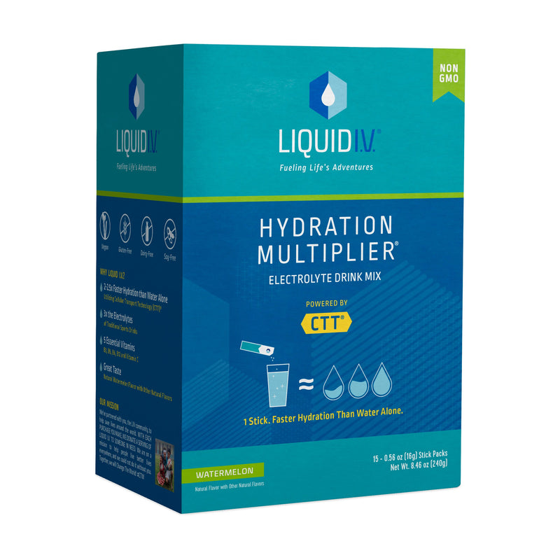 Liquid I.V. Liquid I.V.® Hydration Multiplier – Watermelon Flavor Powdered Beverage Mixes