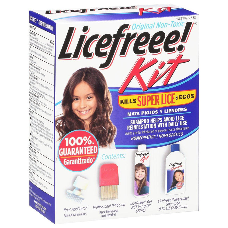 Licefreee! Licefreee! Non-Toxic Original Lice Treatment Kit 4 Health & Beauty