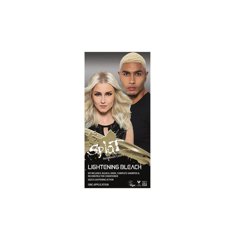 Splat Splat Hair Color, Lightening Bleach, Complete Kit Hair Color