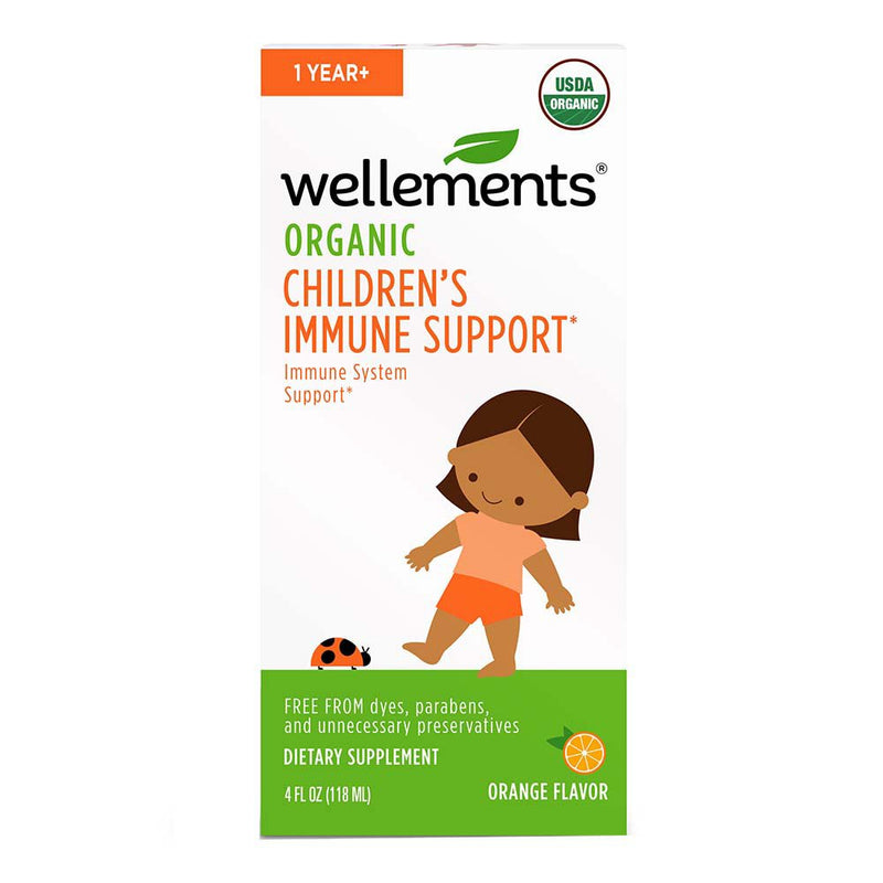 Wellements Wellements Organic Children's Immune Support - Orange Medicine Cabinets