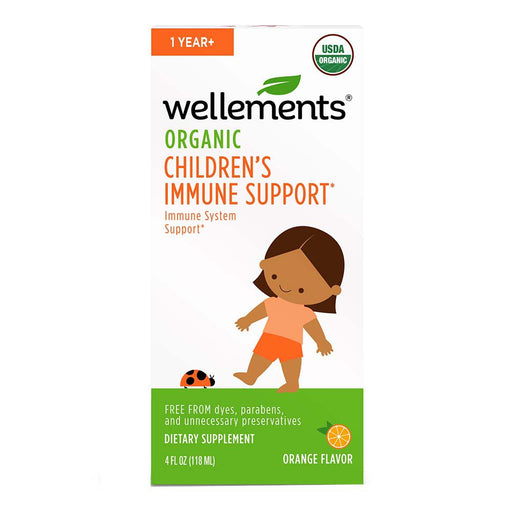 Wellements Wellements Organic Children's Immune Support - Orange Medicine Cabinets