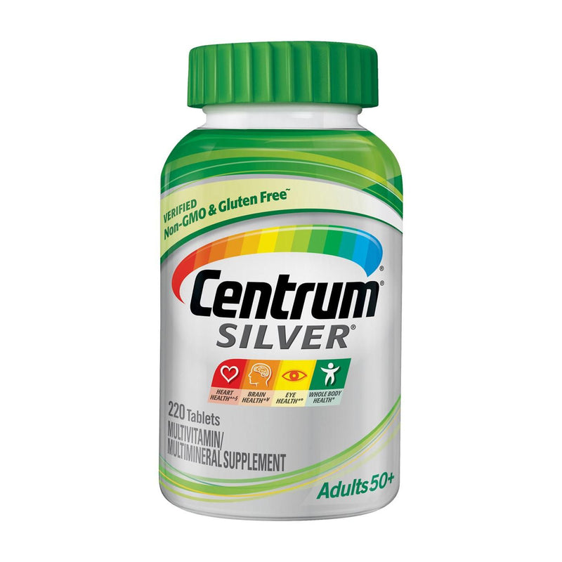 Centrum Centrum Silver Multivitamin/Multimineral, Adults 50+, Tablets Vitamins & Supplements