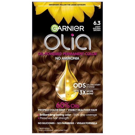 Garnier Garnier Olia Oil Powered Permanent Hair Color - 6.3 Light Golden Brown Hair Color