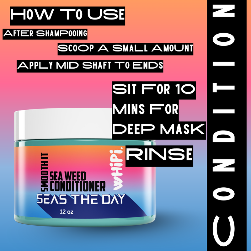 Whipi Co Mask- Sea Weed Conditioner and Deep Mask