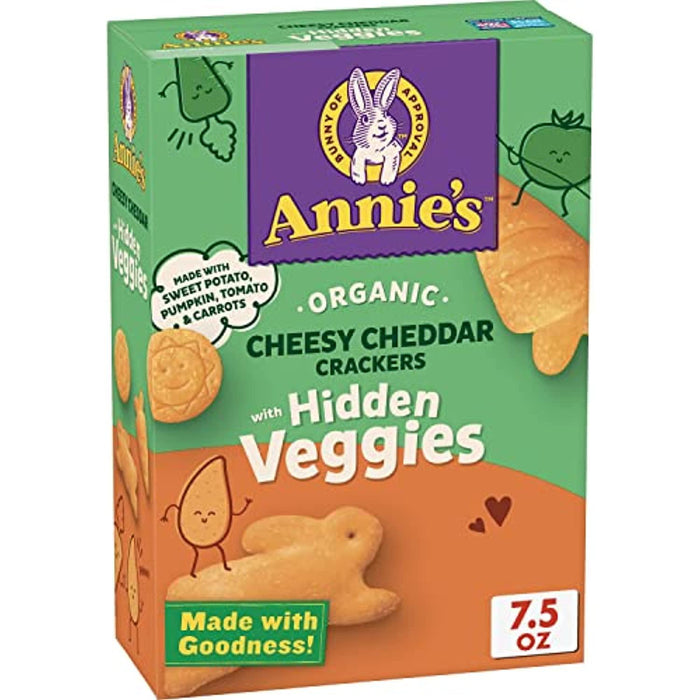 Annie's Homegrown - Cracker Ranch Hid Veg (Pack of 12 7.5 Oz)