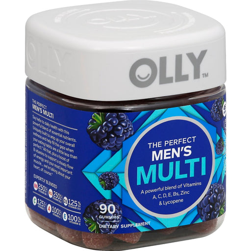 Olly Olly Mens Multivitamin Gummy Vitamins Blackberry Blitz Vitamins & Supplements