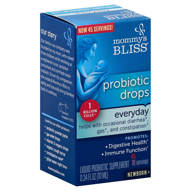 Mommy's Bliss Mommy's Bliss Baby Probiotic Everyday - 0.34 Fl Oz/45 Servings Health & Beauty