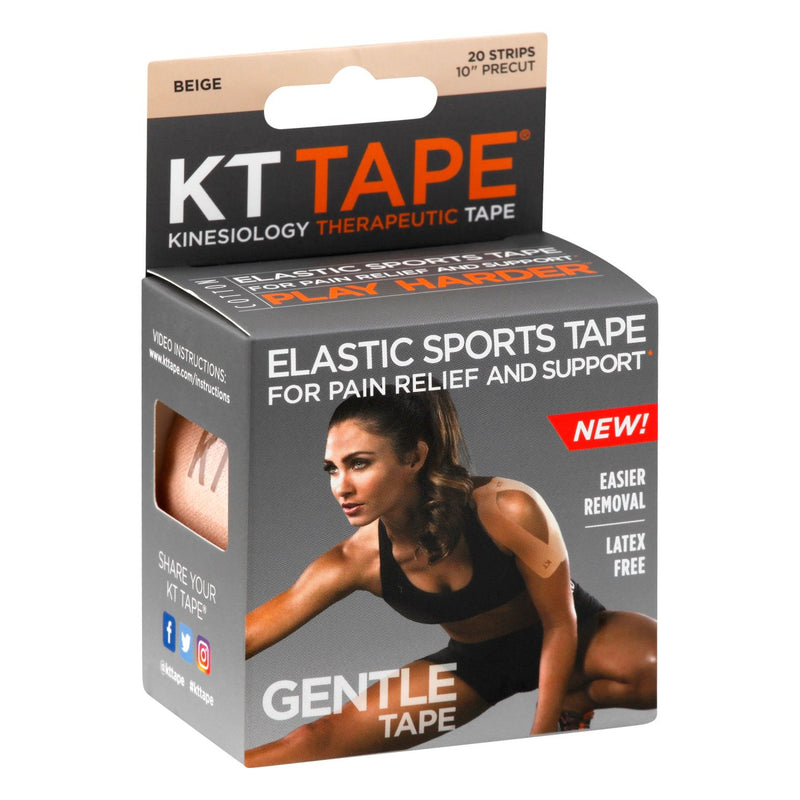 KT Tape KT Tape Elastic Sports Kinesiology Therapeutic, Gentle Beige Health & Beauty