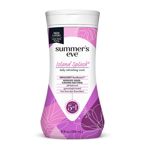 Summer's Eve Summer's Eve 5 In 1 For Sensitive Skin Island Splash Cleansing Wash 9 Oz Health & Beauty