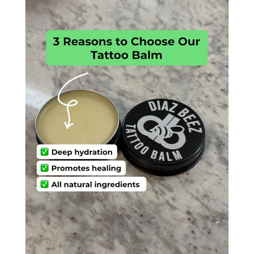 Diaz Beez Tattoo Balm Tin 1oz Tattoo Balm
