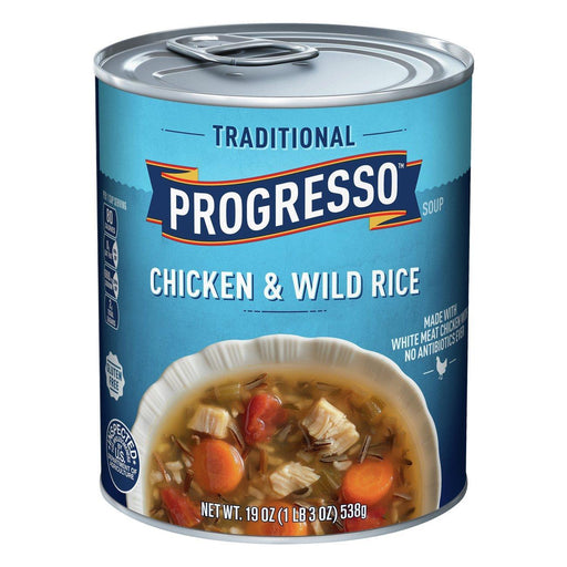 Progresso Progresso Gluten Free Traditional Chicken & Wild Rice Soup - 19oz Soups & Broths White Smoke