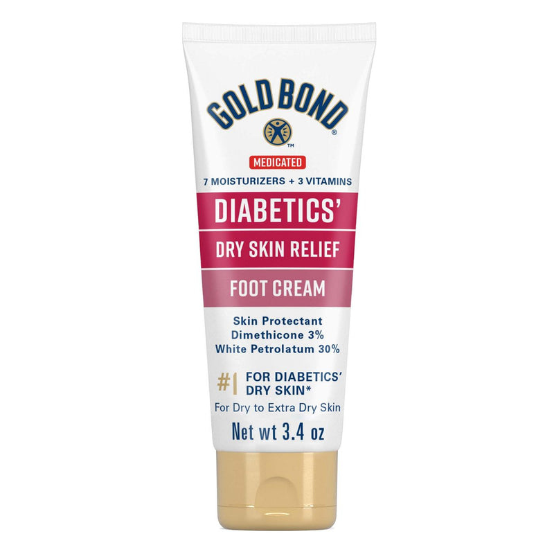 Gold Bond Gold Bond Ultimate Diabetic Dry Skin Relief Foot Cream - 3.4 Oz Personal Care
