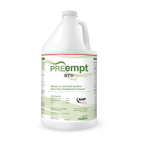 PREempt RTU PREempt RTU Surface Disinfectant Cleaner Liquid 1 Gal. Jug Scented 1 Ct 21105 Glass & Surface Cleaners