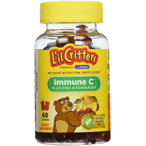 L'il Critters L'il Critters™ Immune C Plus Zinc & Vitamin D – Gummy Bears Dietary Supplement Vitamins & Supplements
