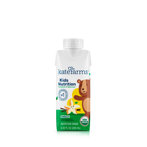 Kate Farms Kate Farms Kids Complete & Balanced Nutrition Shake - Vanilla, 250 mL Baby Formula Lavender