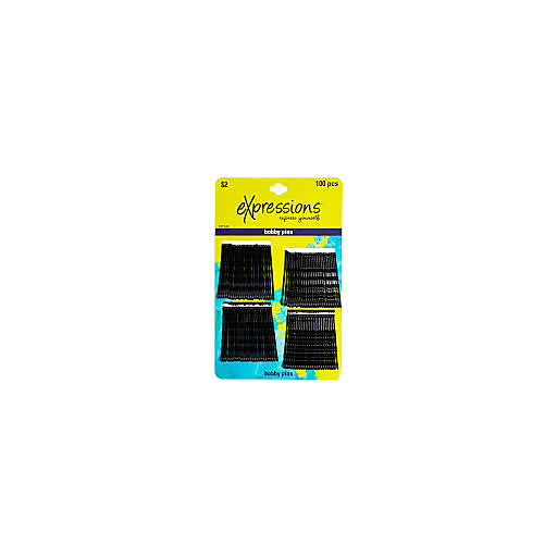 expressions Expressions Bobby Pins – Black (100 Count) Personal Care