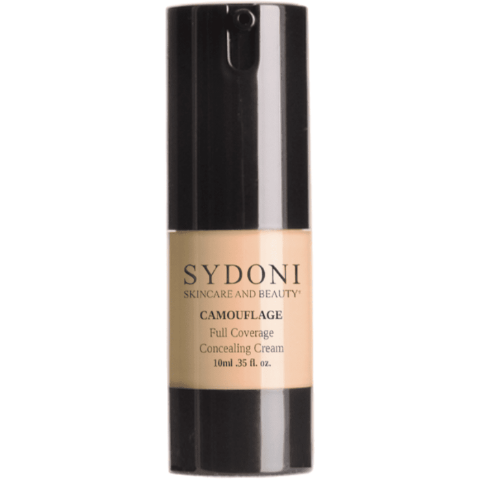 Sydoni Skincare And Beauty - Camouflage Full Coverage Concealing Cream With Glycerin 0.34 Fl. Oz. Pump