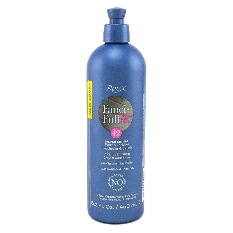 Roux Roux Fanci-Full Rinse Instant Hair Color - 42 Silver Lining - 15.2 Oz Hair Color White Smoke