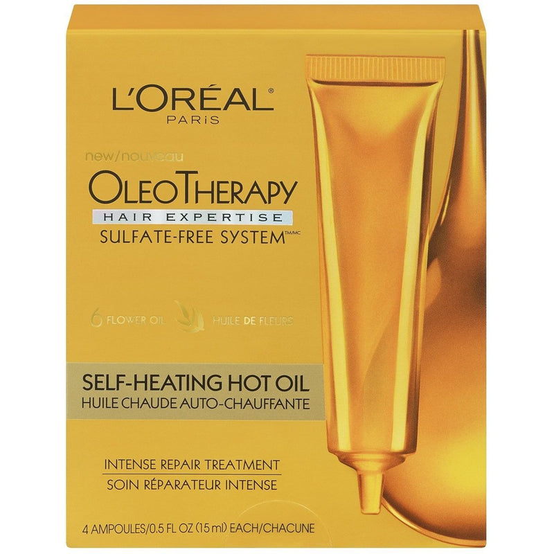 L'Oréal L'Oréal L'Oreal Paris OleoTherapy Self-Heating Hot Oil Oleo Therapy Hair Expertise 2 Hair Care Sandy Brown