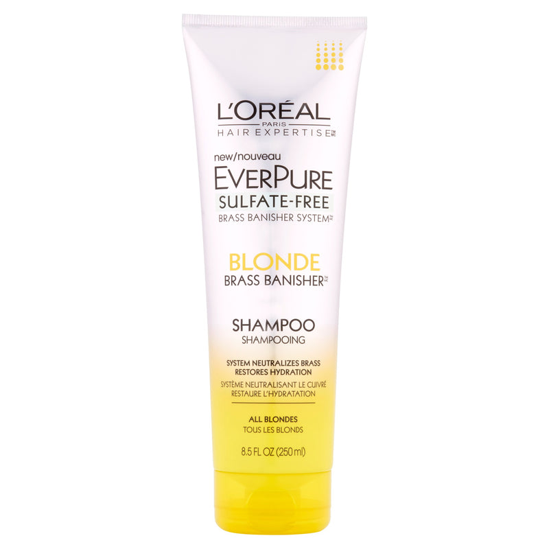 L'Oréal L'Oréal L'Oreal Paris Hair Expertise EverPure Blonde Shampoo, 8.5 Fl Oz Shampoo White Smoke