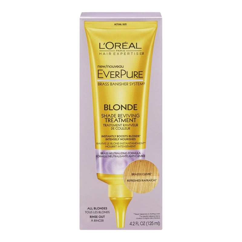 L'Oréal L'Oréal Loreal Hair Expertise EverPure Shade Reviving Treatment, Blonde Hair Care Gray