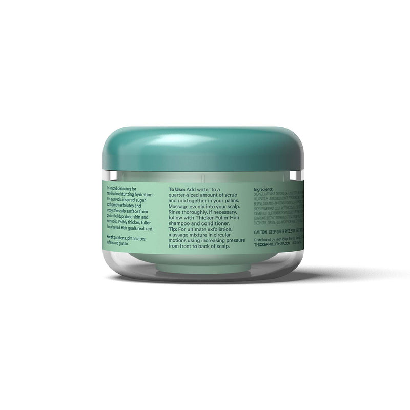 Thicker Fuller Hair Thicker Fuller Hair Purifying Sugar Scalp Scrub Brand Scrubs