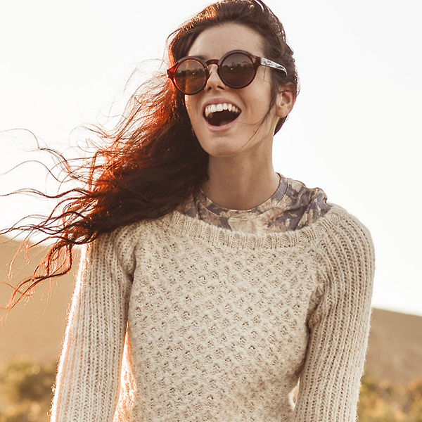 zeroUV Classic Retro Keyhole Round P3 Frame Sunglasses 9196 Sunglasses