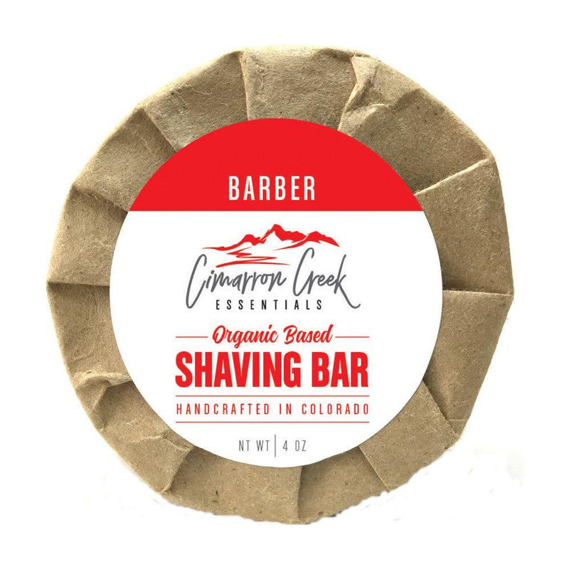 Cimarron Creek Essentials Barber Organic Shaving Bar Soap 3.2oz Shaving & Grooming