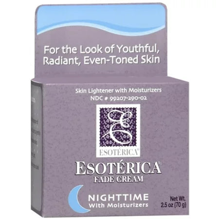 Esoterica Esoterica Fade Cream Nighttime With Moisturizers 2.50 Oz Skin Care Light Slate Gray