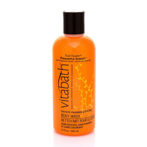 Vitabath Vitabath Body Wash, Pineapple Sunset With Pomegranate Extract, 12 Oz Body Wash White Smoke
