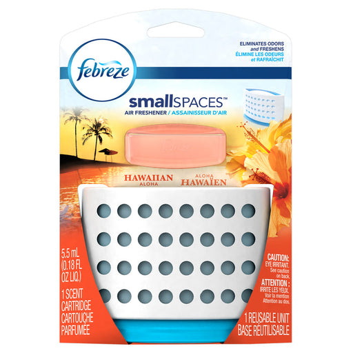 Febreze Febreze Small Spaces Hawaiian Aloha Starter Kit Air Freshener (1 Count, 5.5 Ml) Air Fresheners