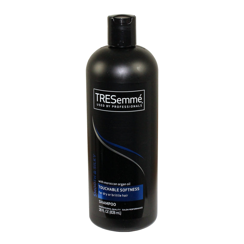 TRESemmé TRESemmé Smooth & Silky Shampoo, 24-Hour Frizz Control, 28 oz Shampoo Black