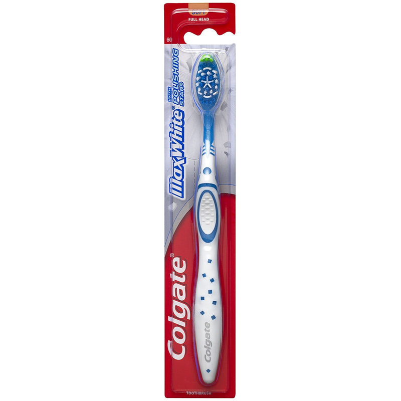 Colgate Colgate Max White Full Head Adult Toothbrush, Soft Toothbrushes