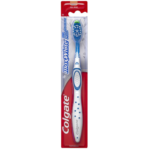 Colgate Colgate Max White Full Head Adult Toothbrush, Soft Toothbrushes