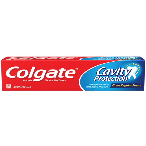Colgate Colgate Cavity Protection Toothpaste with Fluoride, Great Regular Flavor, 4 oz Toothpaste