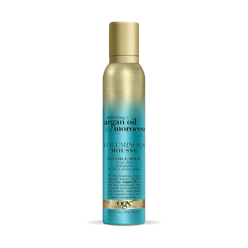 OGX OGX Renewing Argan Oil Of Morocco Voluminous Mousse Medium Hold Health & Beauty White Smoke